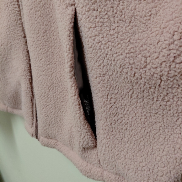 ZeroExposur Women's Reversable Pink Fleece Plus Size Puffer Coat Size XL - Picture 6 of 16